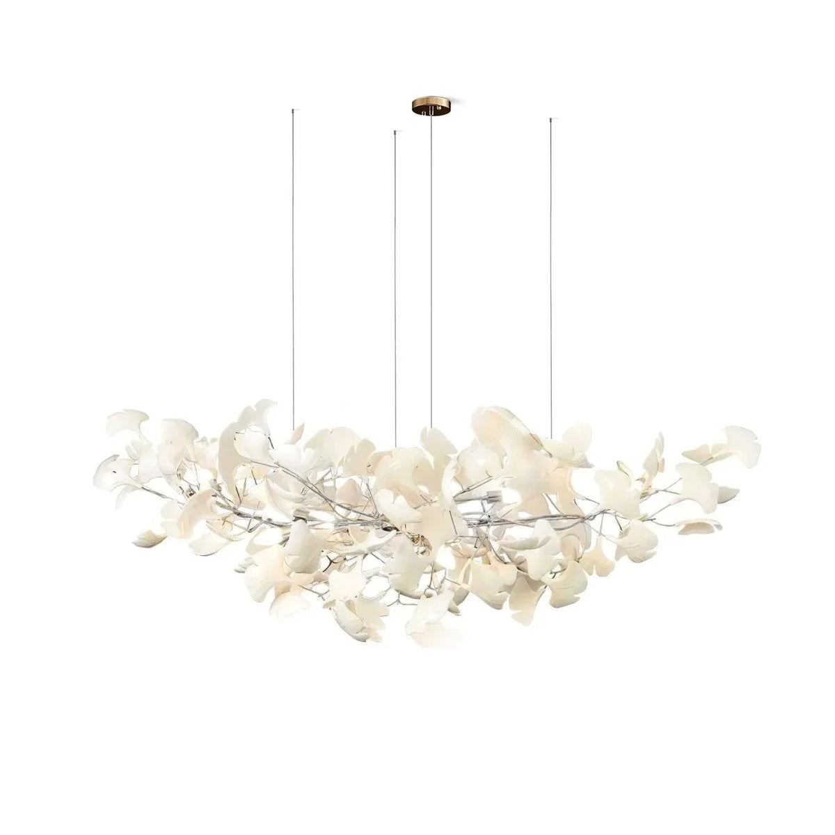 Keramische Hanglamp U-Vorm Goud Nikkel Metaal Kroonluchter Woonkamer Slaapkamer Decoratief Interieur | Sulvida