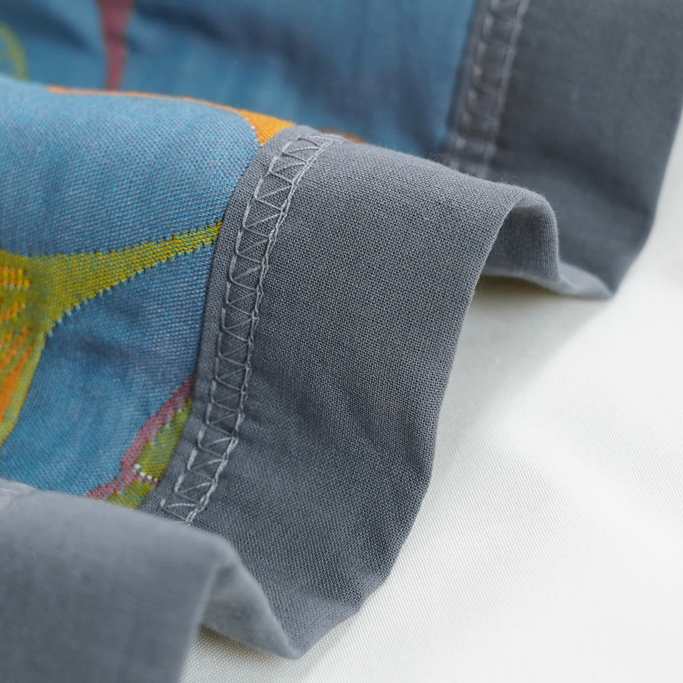 Omkeerbaar Katoenen Quilt Ginkgoblad Patroon - Tweepersoons Dekbed met Kussensloop - Zachte Katoen Sprei voor Bed - Duurzaam Dekbedovertrek | Sulvida