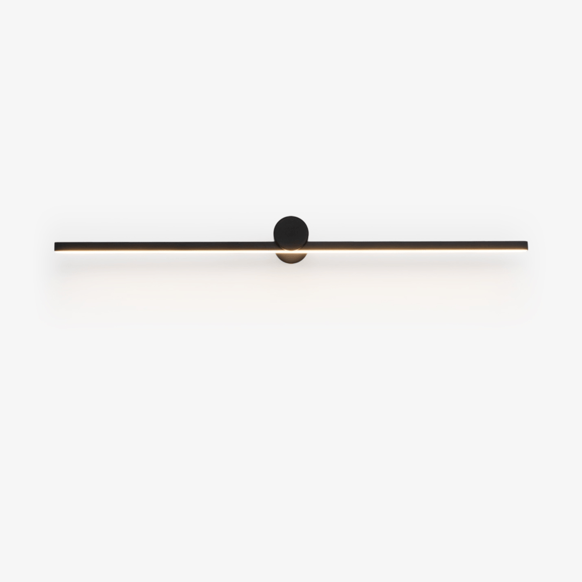 Oplaadbare Wandlamp Zwart met Afstandsbediening 60 80 100 120cm LED Dimbaar Boven Spiegel Badkamer Verlichting | Sulvida