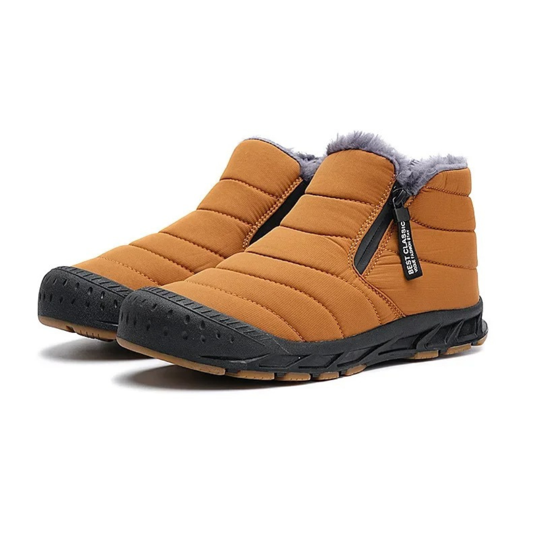 Waterdichte Winterlaarzen met Fleecevoering en Ritssluiting voor Heren en Dames Outdoor Wandelschoeisel Snow Boots | Sulvida