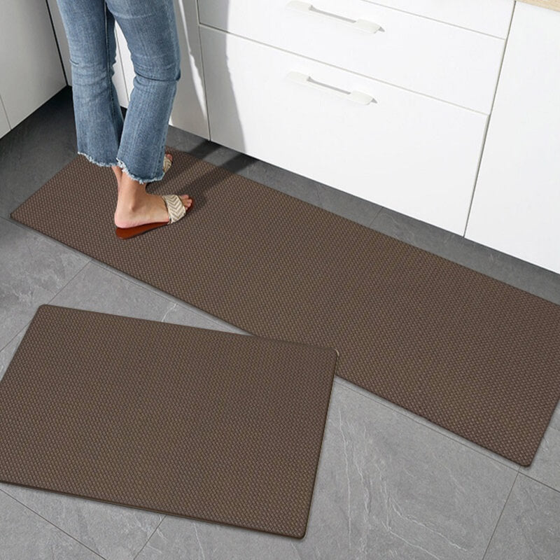 Anti-vermoeidheidsmat Keuken Waterdicht PVC 1cm Dik Antislip Stamat Wasbaar Ruitmotief Comfortabel Staan | Sulvida