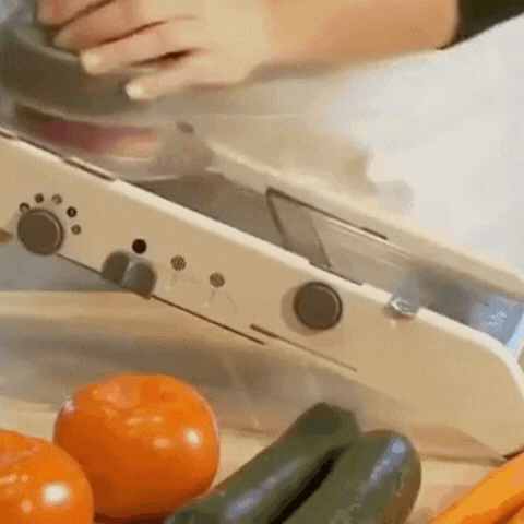 Mandoline coupe-légumes 18 pièces avec épaisseur réglable, lames en acier inoxydable, ustensile de cuisine polyvalent | Sulvida