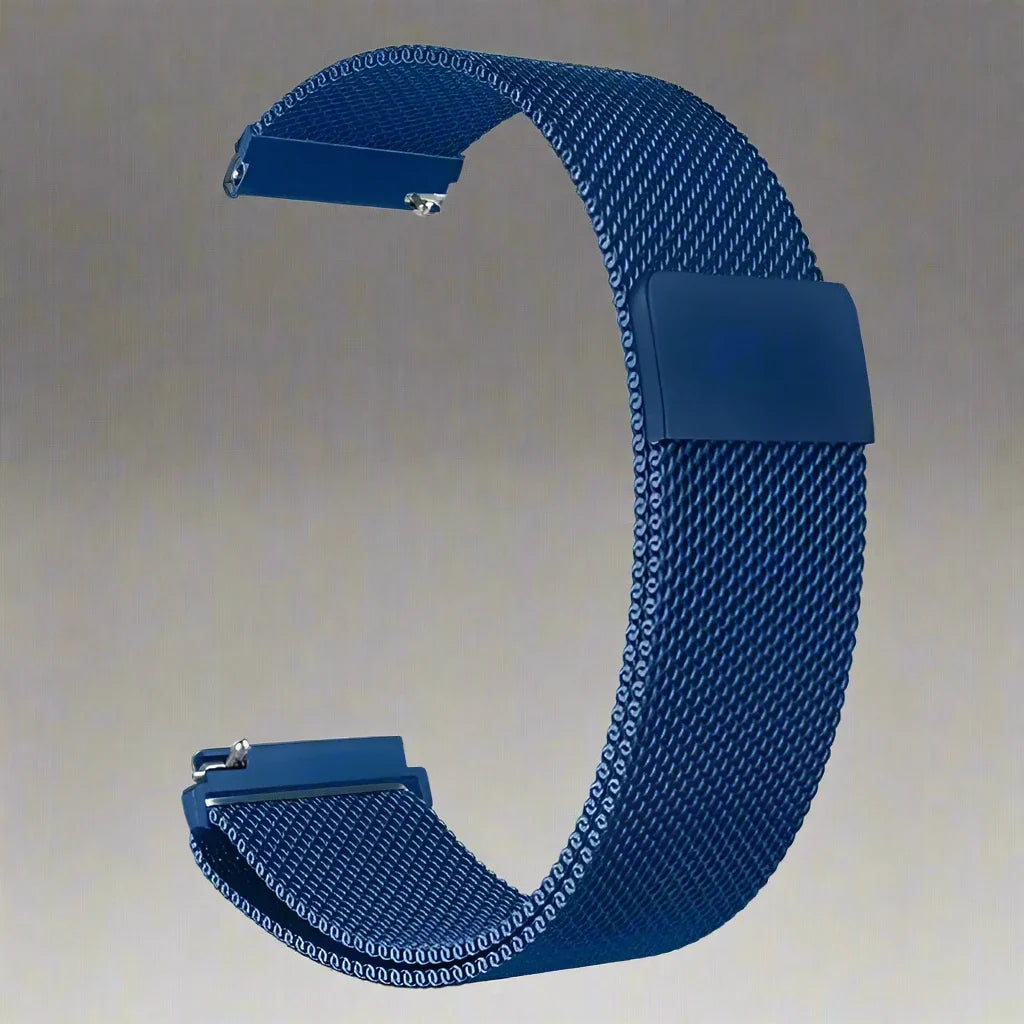 Bracelet en maille milanaise métallique pour montre connectée Garmin Venu, bracelet de remplacement en acier, accessoire | Sulvida