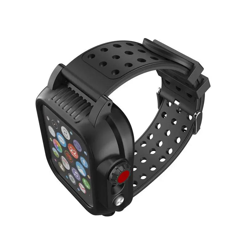 Bracelet de montre avec coque de protection pour Apple Watch Series 4 5 6 SE – Ensemble de protection assorti 44mm 42mm, accessoire | Sulvida