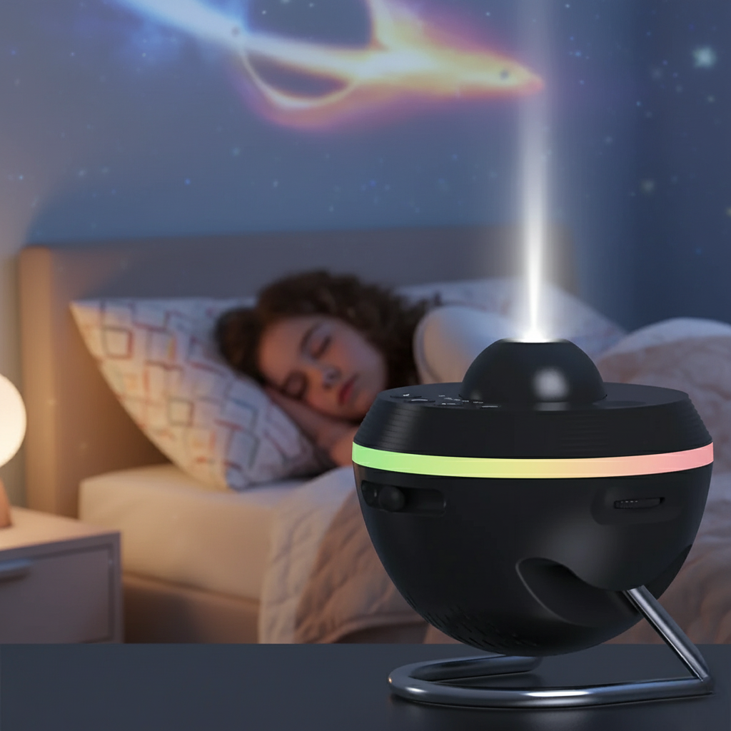 Sterrenhemel Projector met Uitwisselbare Schijven Melkweg Sterrenlicht Plafond Nachtlampje Sfeerverlichting | Sulvida
