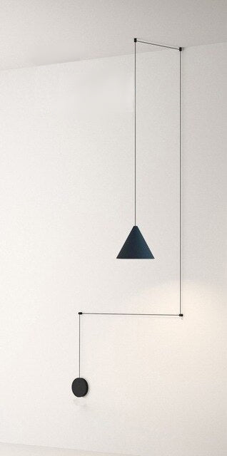 Industriële Metalen Hanglamp E27 Fitting Zwart Modern Design Plafondlamp 90-260V Draadsnoer 6 Meter Woonkamer | Sulvida