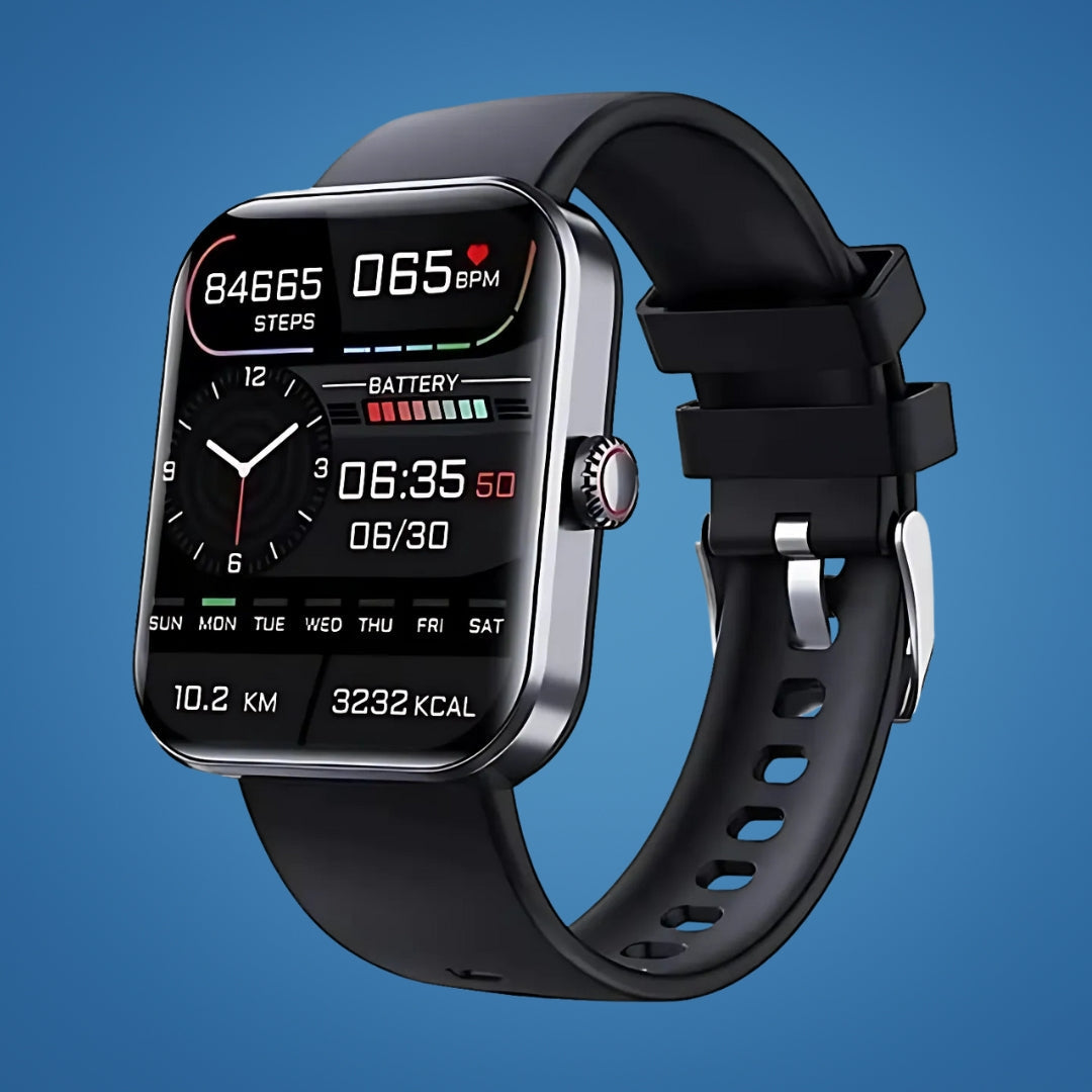 Smartwatch Glucosemeter Non-invasief Bloedsuiker Realtime Monitoring Trendtracking Gezondheid Controle | Sulvida