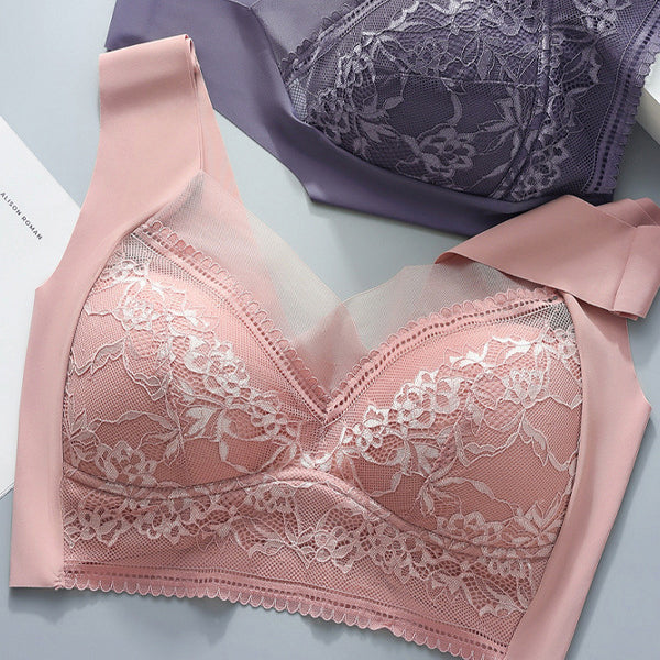 Push-Up Kant BH Draadloos Comfort Ondersteuning Posturecorrectie Ademend Stretch Everyday Lingerie Dames | Sulvida