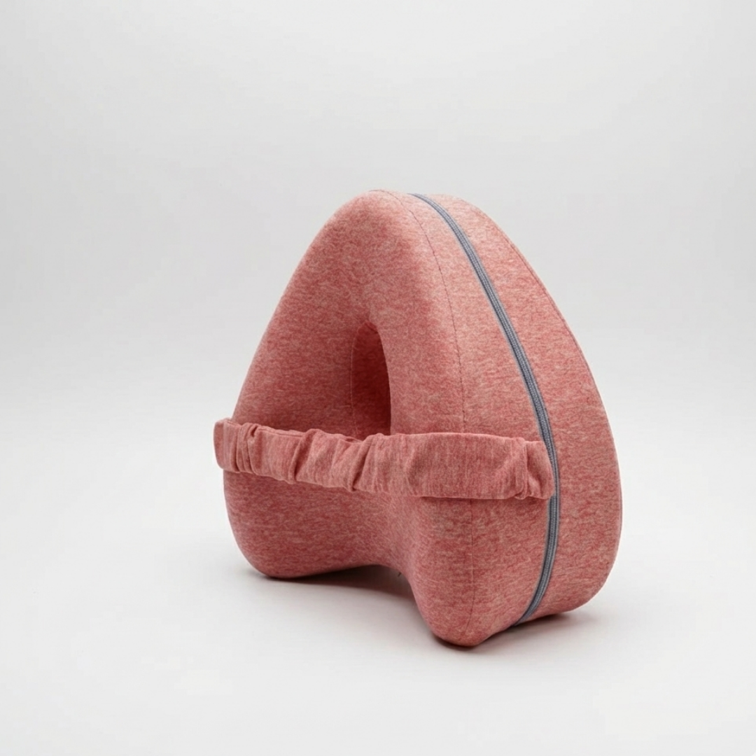 Contour Beenkussen voor Zijslaper met Elastische Band – Orthopedisch Heup en Kniesteun voor Betere Slaap | Sulvida