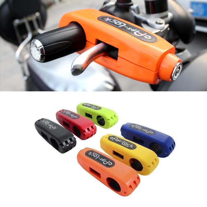 Motorfietsslot Universeel Stuurslot Anti-Diefstal Beveiliging Motorslot voor Motor Scooter Bromfiets Quad | Sulvida