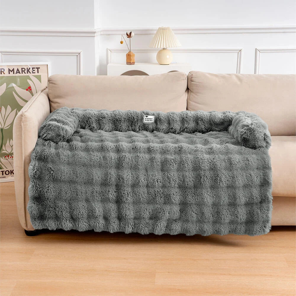 Pluche Huisdierendeken Antislip Bankovertrek Voor Hond & Kat Beschermbekleding Wasbaar Multifunctioneel | Sulvida