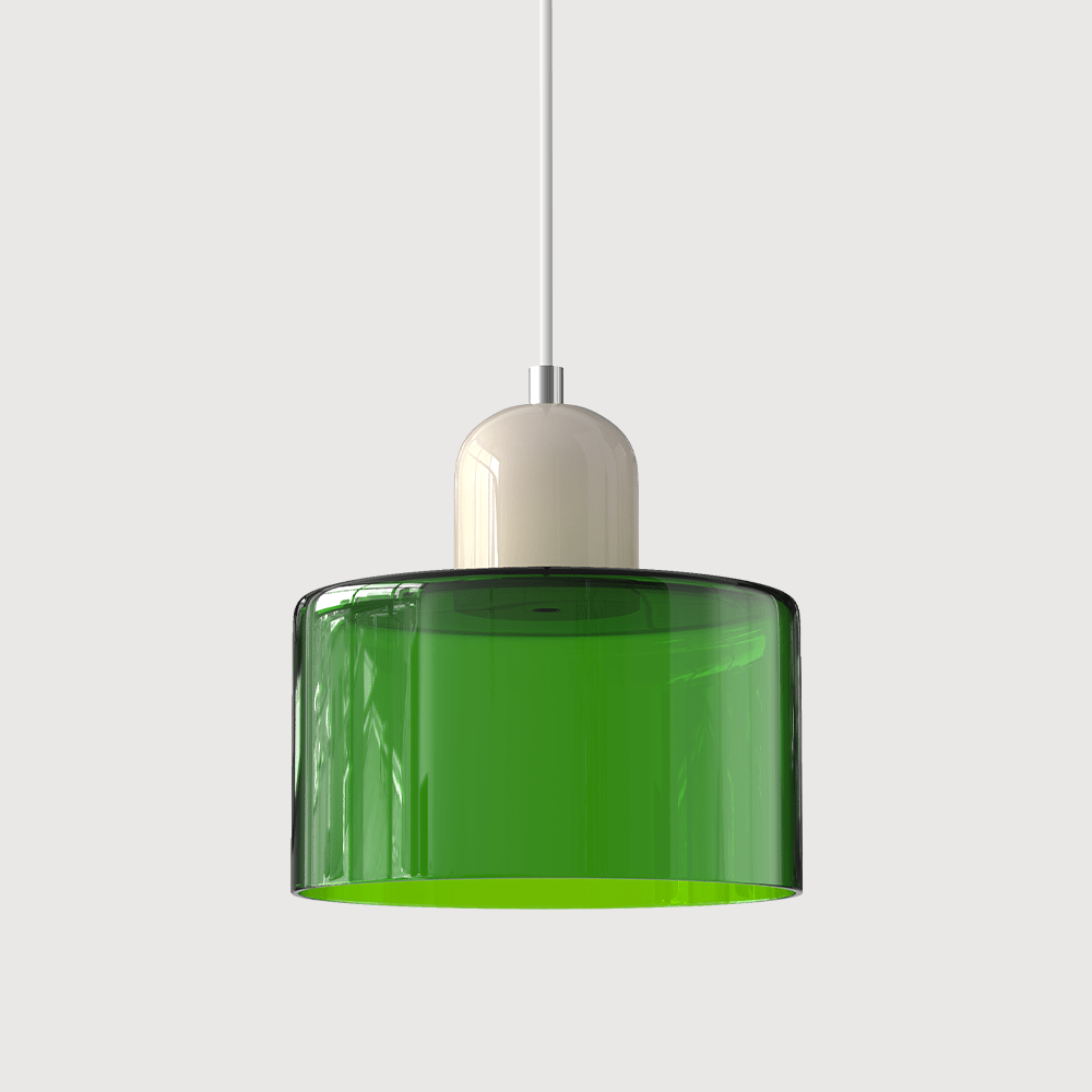 Glazen Hanglamp Bauhaus Design Goudkleurig Metaal E27 Fitting Eetkamer Woonkamer Verstelbaar Moderne Verlichting | Sulvida