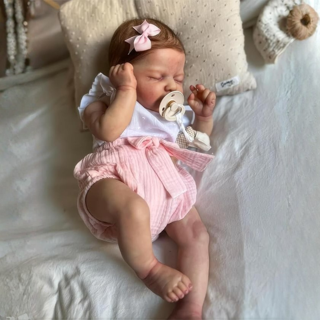Levensechte Babypop van Zachte Silicone – Realistische Details voor Verzamelaars en Ontspannende Knuffeluurtjes | Sulvida