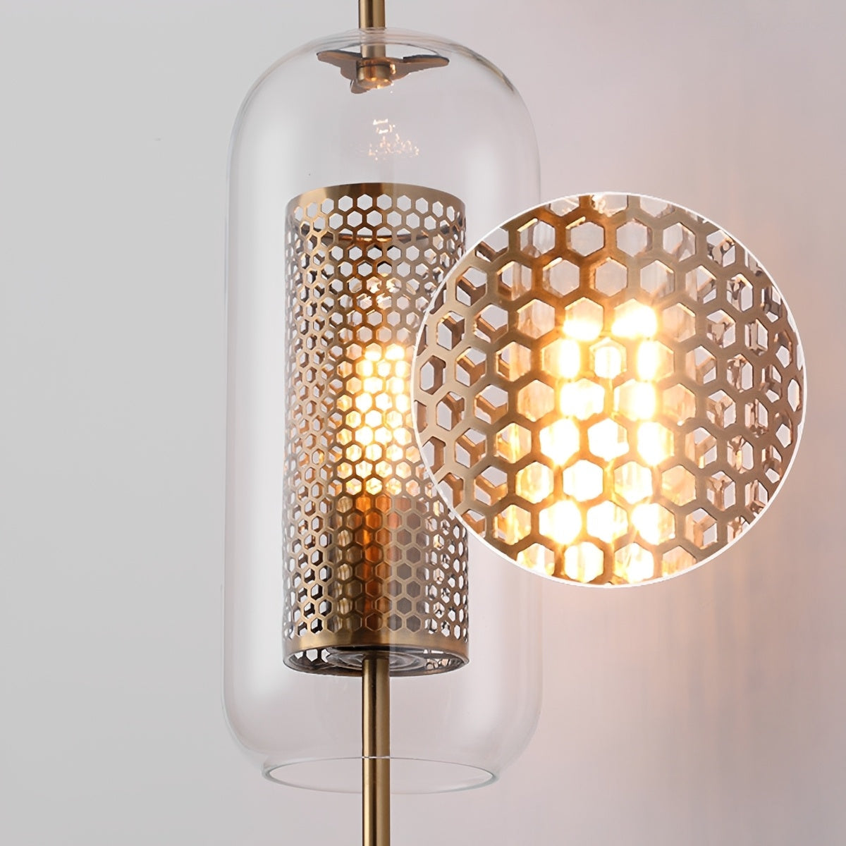 Wandlamp Industrieel Glas Cilinder Warmwit LED E27 Brons Zilver Zwart Gang Woonkamer Slaapkamer Verlichting | Sulvida