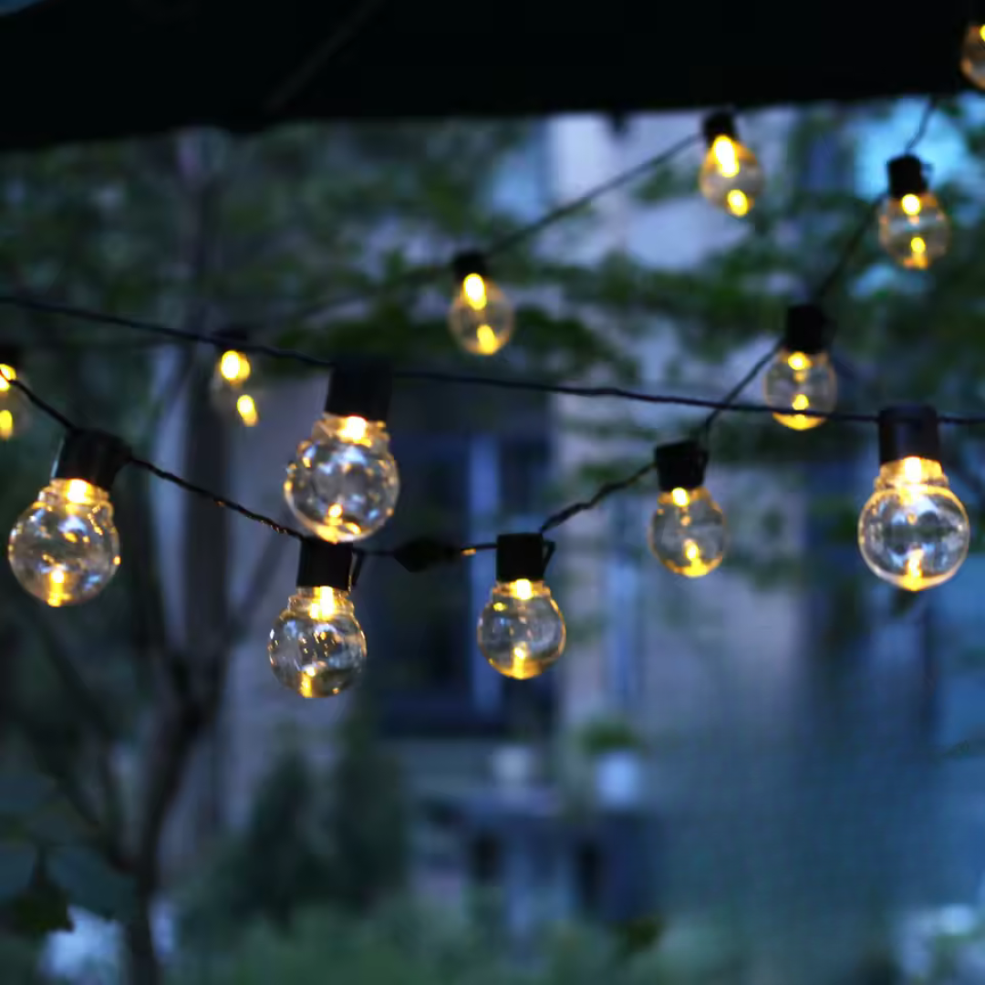 Guirlande solaire USB 5m 10m 20m blanc chaud à LED pour jardin, fêtes et éclairage d’ambiance extérieur | Sulvida