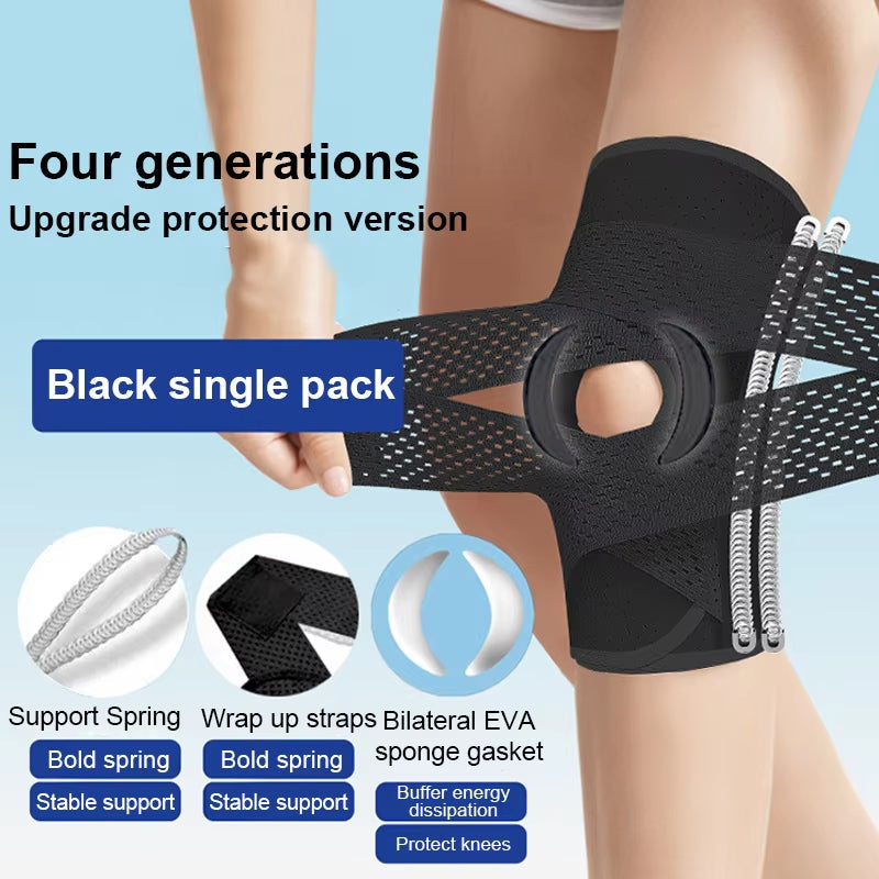 Genouillère réglable avec système de compression pour le sport, la récupération, la stabilité et le maintien au quotidien | Sulvida