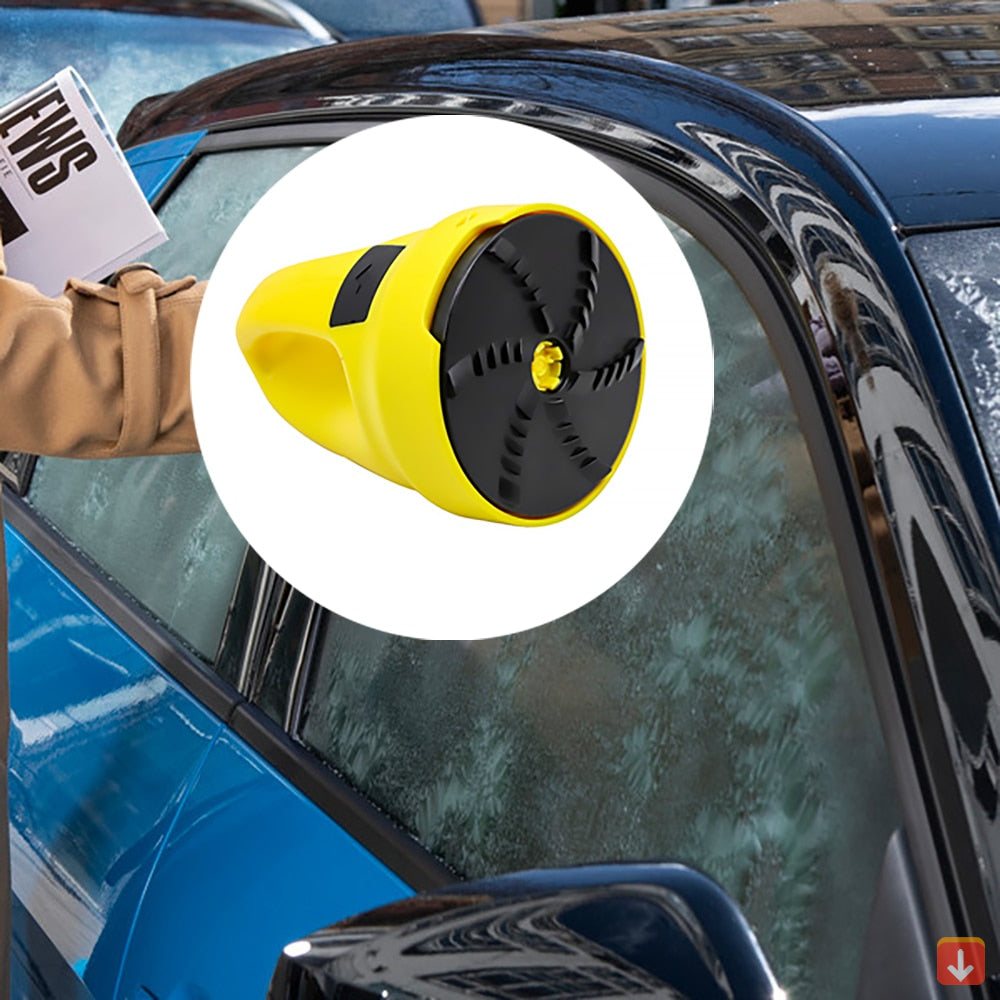Elektrische IJskrabber Auto Voorruit – Oplaadbaar Ontdooiapparaat Winter Sneeuwschraper Demontabel Ruitenkrabber | Sulvida