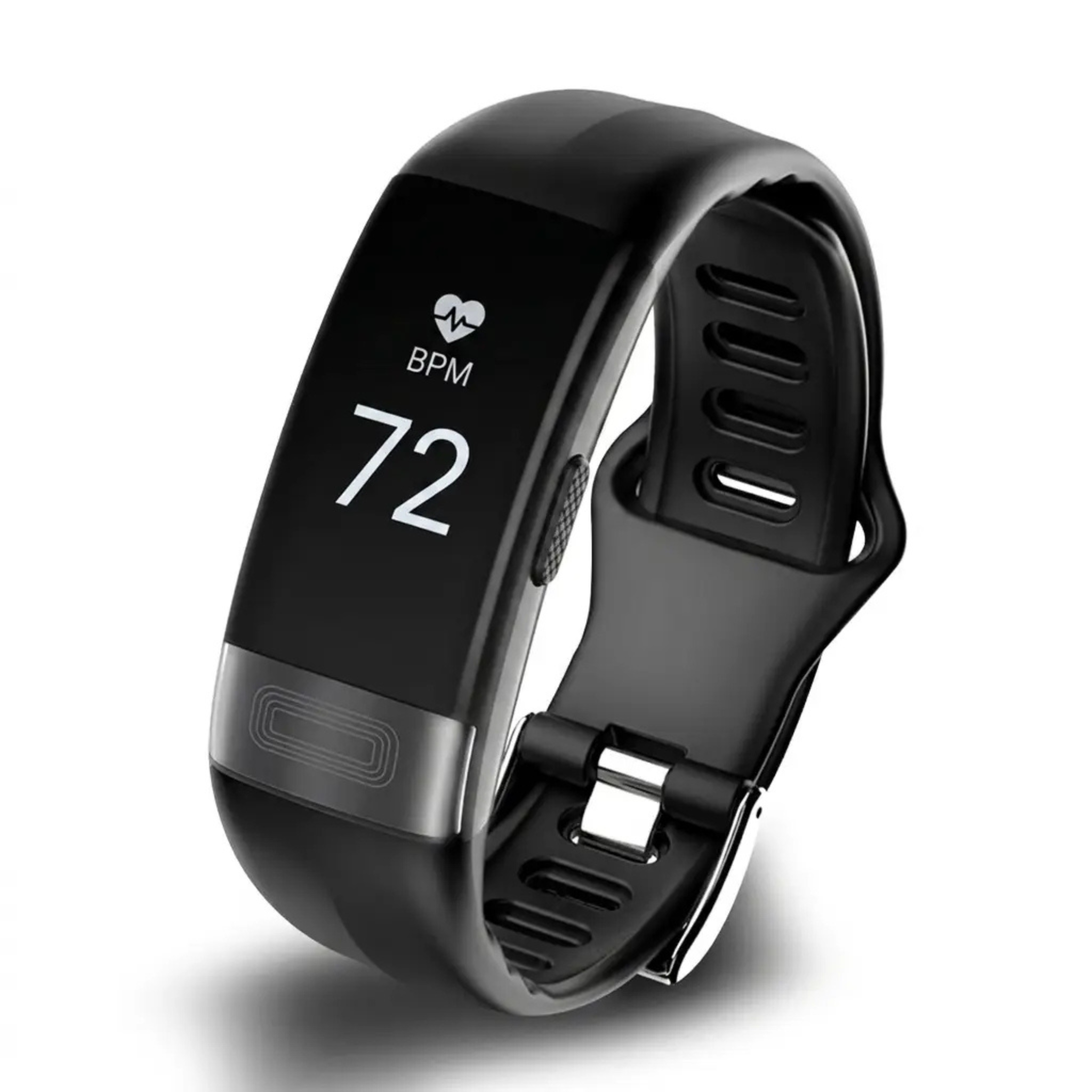 Activity Tracker met Bloeddrukmeter, Hartslag, Zuurstofmeting en Slaapanalyse – Slimme Fitnessarmband Siliconen Band | Sulvida