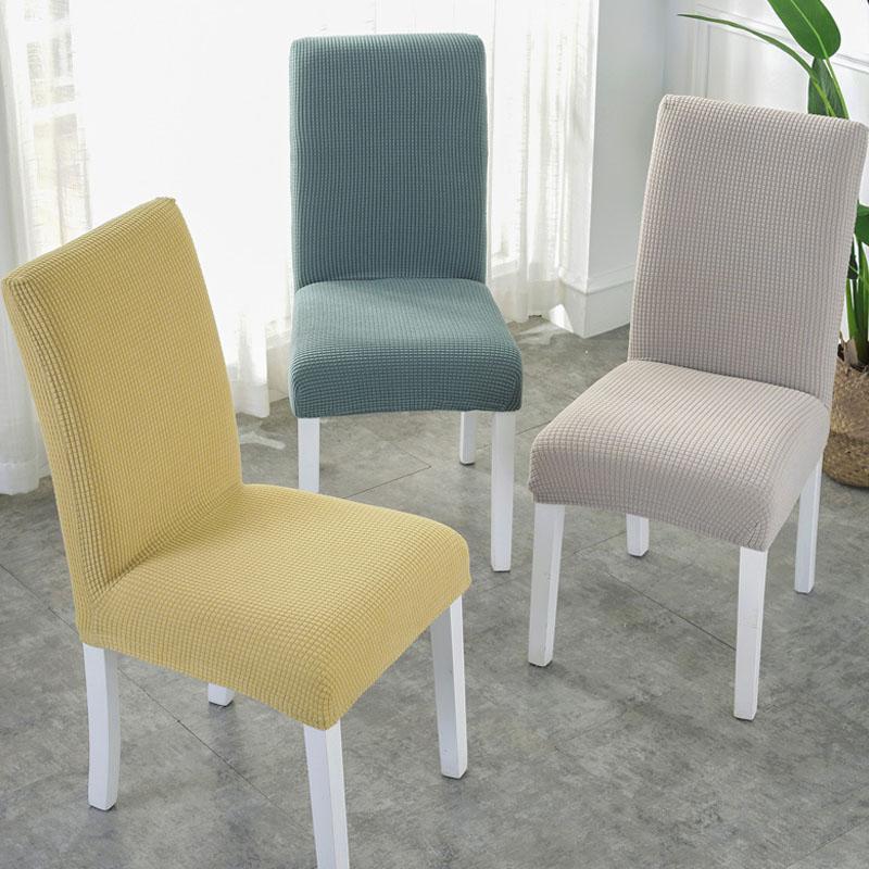 Elastische stoelhoezen set van 4 stuks voor eetkamerstoelen | Rekbaar machinewasbaar stoelbeschermhoes | Sulvida