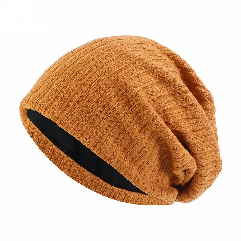 Katoenen Muts met Tarwepatroon Winter Beanie Warmte Comfort Unisex One Size Gebreide Wintermuts Stijlvol | Sulvida