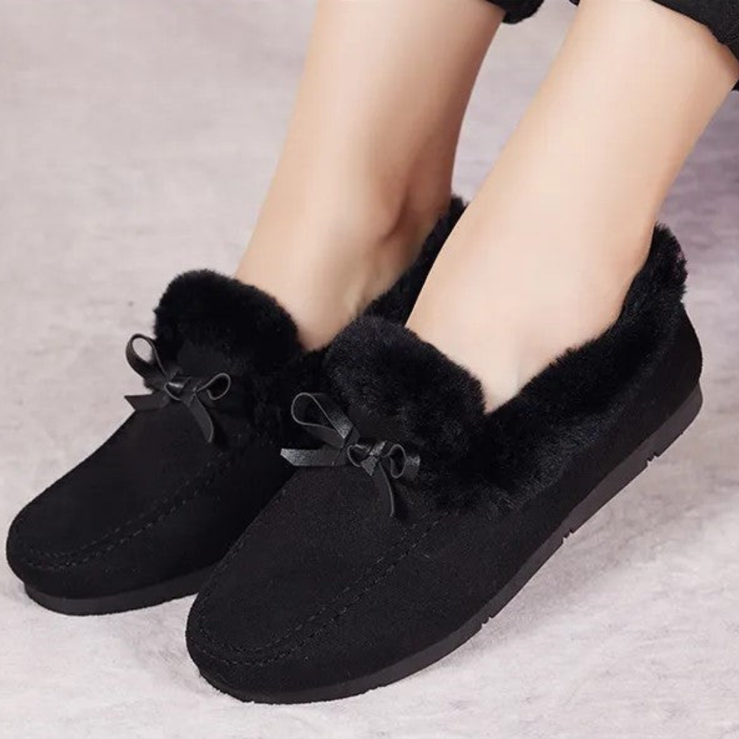 Chaussons d’hiver pour femme en peluche Antidérapants Doux Chauds Chaussons d’intérieur pour l’automne et l’hiver Confort à la maison Pantoufles | Sulvida