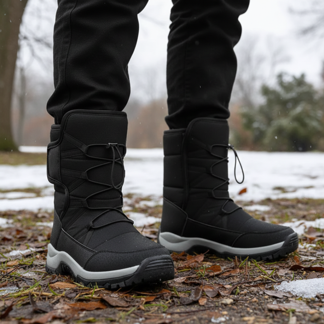 Waterdichte Winterlaarzen Gevoerd met Antislip Zool voor Sneeuw en Ijs Warm Comfortabel Dames Heren Unisex | Sulvida