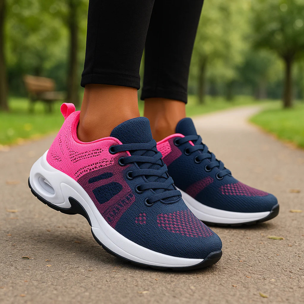 Orthopedische Wandelschoenen Dames Lichtgewicht Ademend Mesh Boogondersteuning Instapschoenen Dagelijks Gebruik | Sulvida