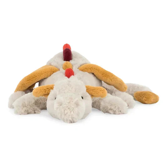 Pluche Drakenknuffel met Vleugeltjes voor Kinderen | Zacht Decoratief Knuffelbeest Kinderkamer Dragon | Sulvida