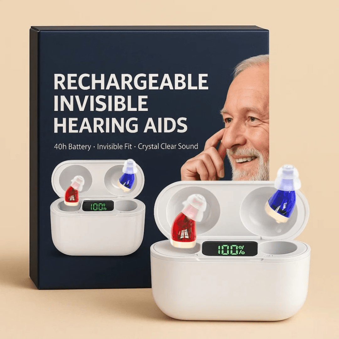 Onzichtbaar oordopje gehoorapparaat oplaadbaar met helder geluid en optimaal comfort voor dagelijks gebruik | Sulvida