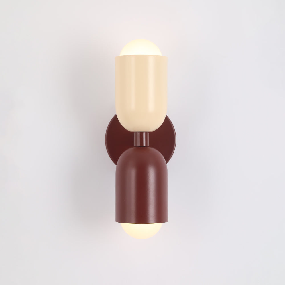 LED Wandlamp Metaal Twee Lichtpunten Decoratief Slaapkamer Woonkamer Wand Verlichting Modern Design Interieur | Sulvida