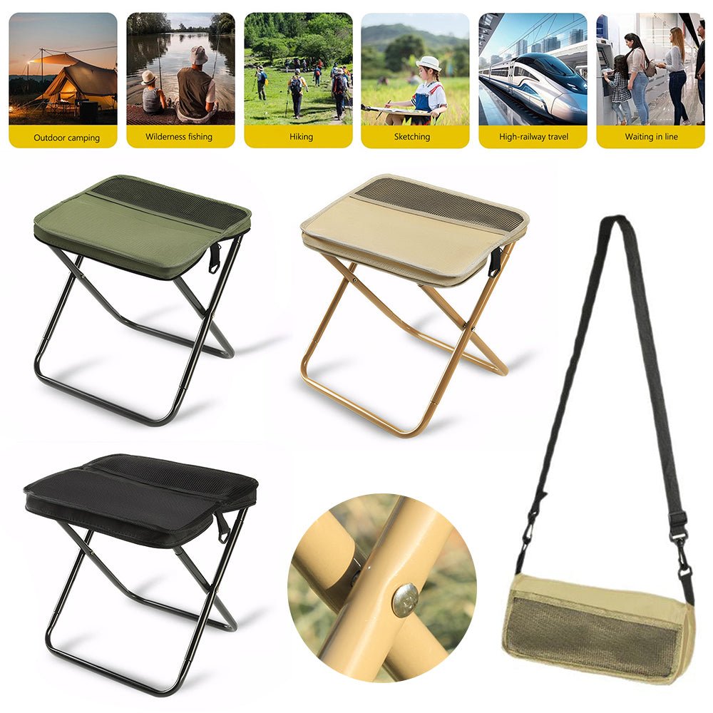 Opvouwbare Rugzak met Ingebouwde Zitting Waterdicht Campingstoel Lichtgewicht Wandelen Outdoor Reizen | Sulvida