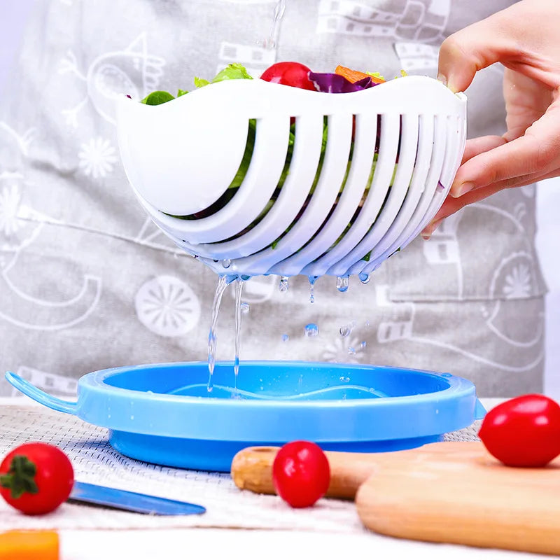 Slabak met Geïntegreerde Snijfunctie Multifunctioneel Keuken Spoelbak Accessoire Groen Blauw Wit Design | Sulvida