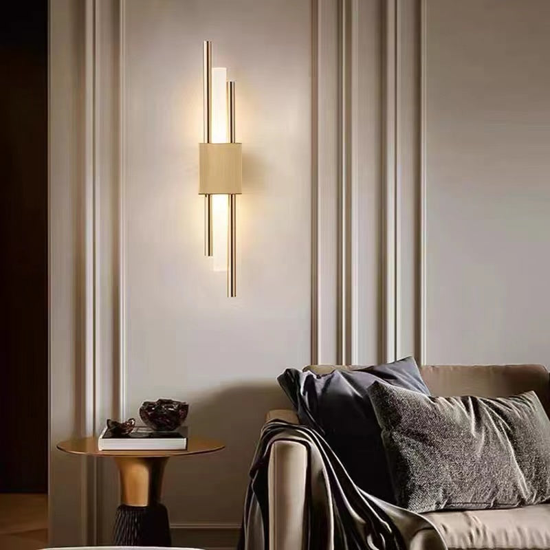 Wandlamp LED Marmer Metaal Goud Zwart Groen Slaapkamer Woonkamer Modern Interieur Sfeerverlichting Design | Sulvida