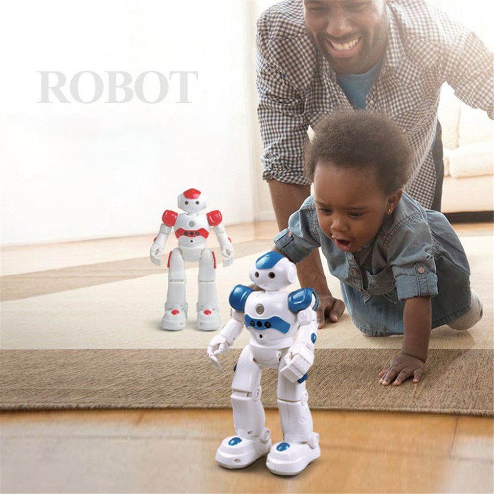 Interactieve dansobot speelgoedrobot met gebarenbesturing oplaadbaar USB muziek licht beweging kinderen | Sulvida