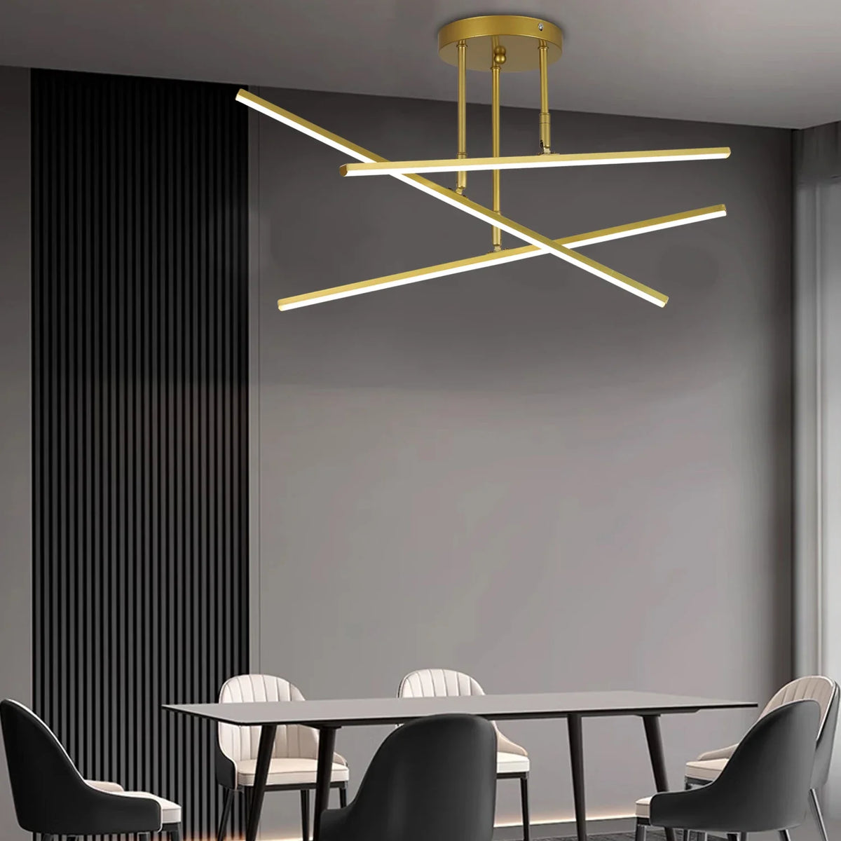 Moderne plafondlamp LED metaal warm wit koud licht dimbaar voor woonkamer slaapkamer eetkamer sfeerverlichting | Sulvida