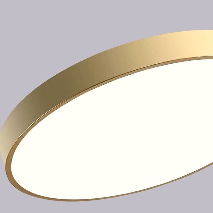 Ronde LED-plafondlamp dimbaar met modern design voor woonkamer slaapkamer gang en hal stijlvol energiezuinig | Sulvida