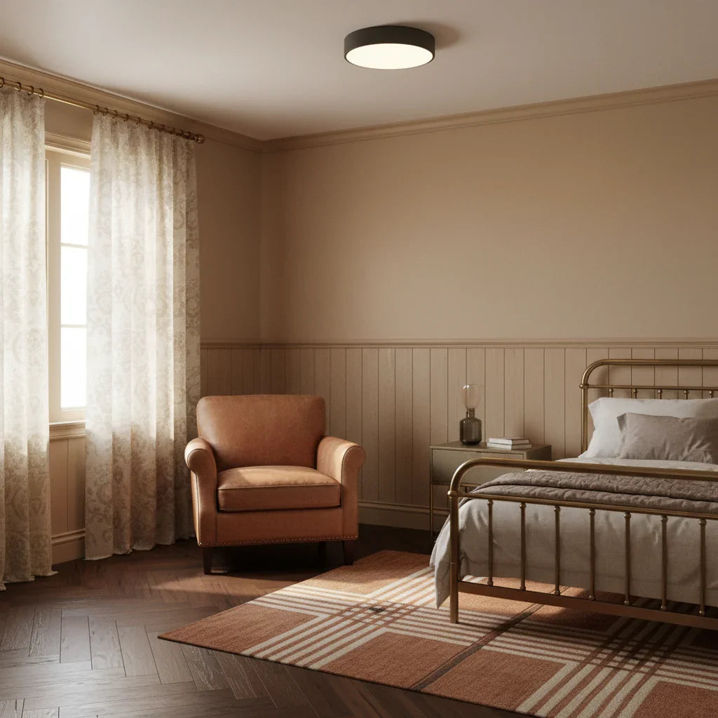 Ronde Plafondlamp IJzer Acryl LED Verlichting Modern Design Woonkamer Slaapkamer Eetkamer Hal Dimbaar | Sulvida