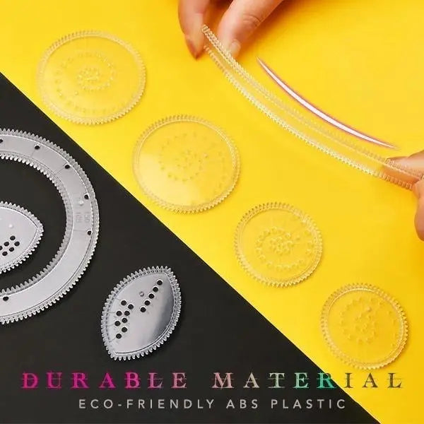22-delige spirograaf tekenset creatieve geometrische patronen educatief speelgoed kind tekenen leren | Sulvida
