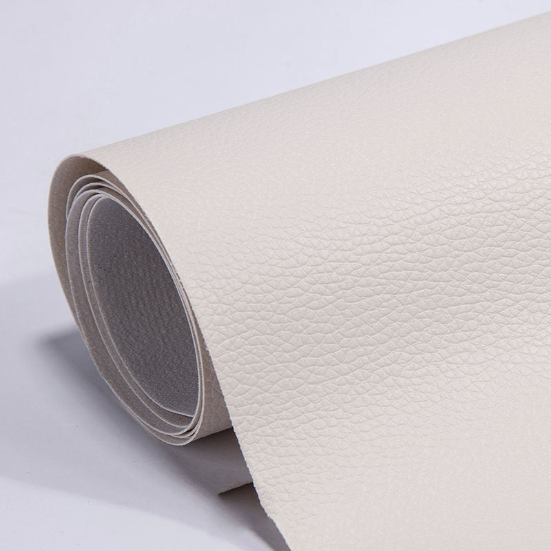 Zelfklevende Leren Herstelpatch Voor Meubels Kleding Auto 50x137cm Diverse Kleuren Reparatie Bekleding | Sulvida