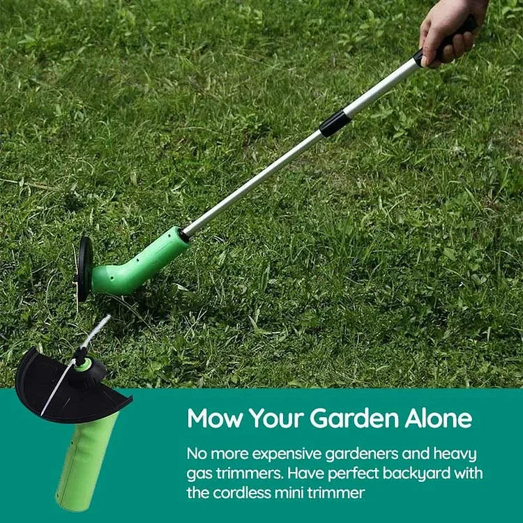 Draadloze Grastrimmer op Batterijen voor Tuin Gazon Rasenranden Compact Lichtgewicht Tuingereedschap | Sulvida