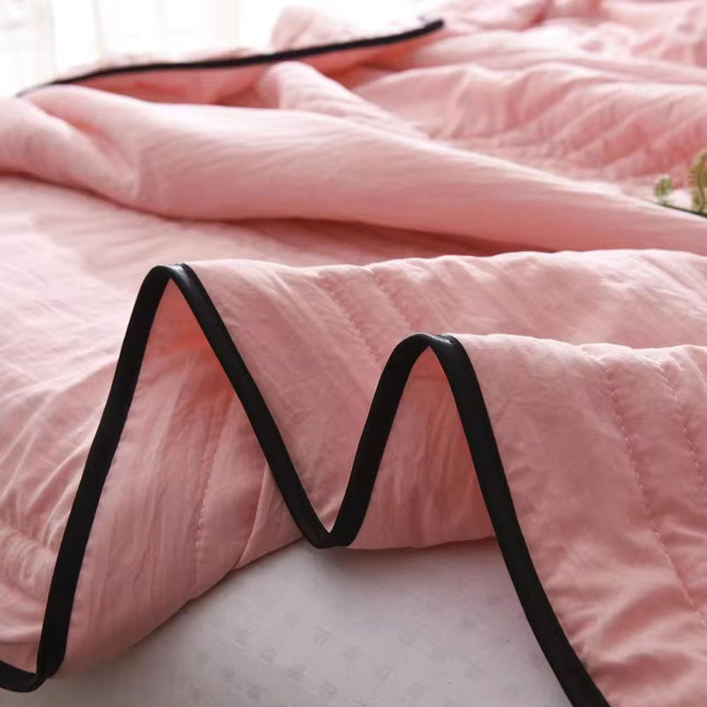 Koeldeken Thermoregulerend Polyethyleen Grijs Lichtblauw Blauw Roze Beige Zomerdeken Zweetwerend voor Warme Slaper | Sulvida