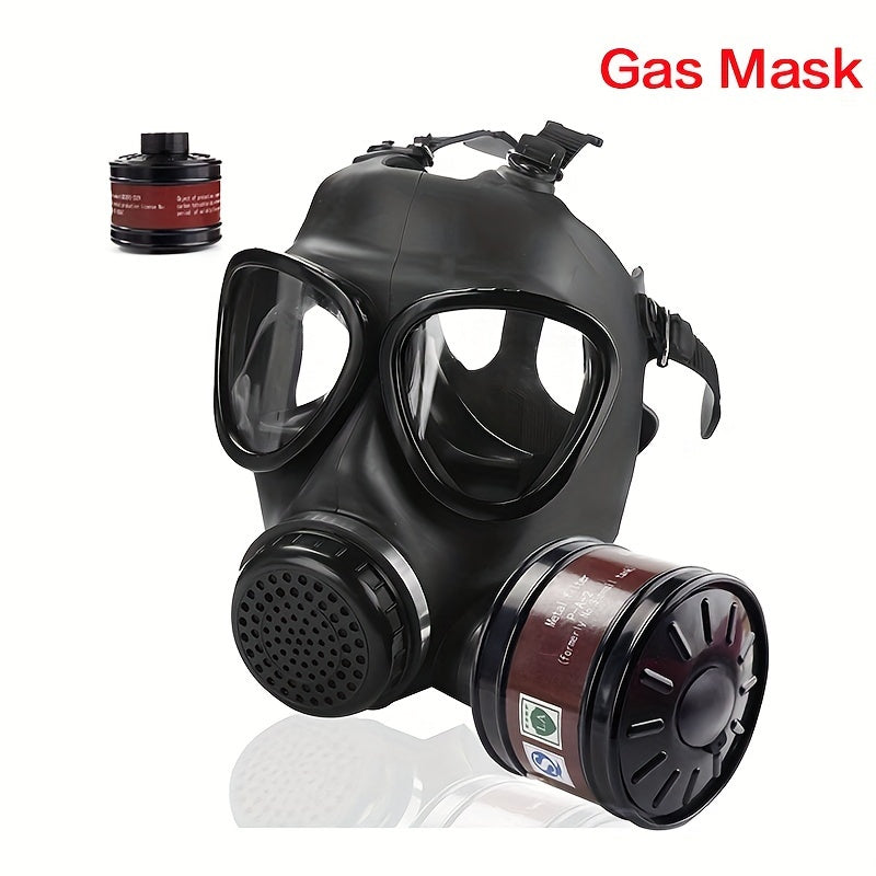 Volgelaatsgasmasker met 40mm Actieve Koolfilter Luchtzuivering Bescherming tegen Chemische Stoffen en Stof | Sulvida