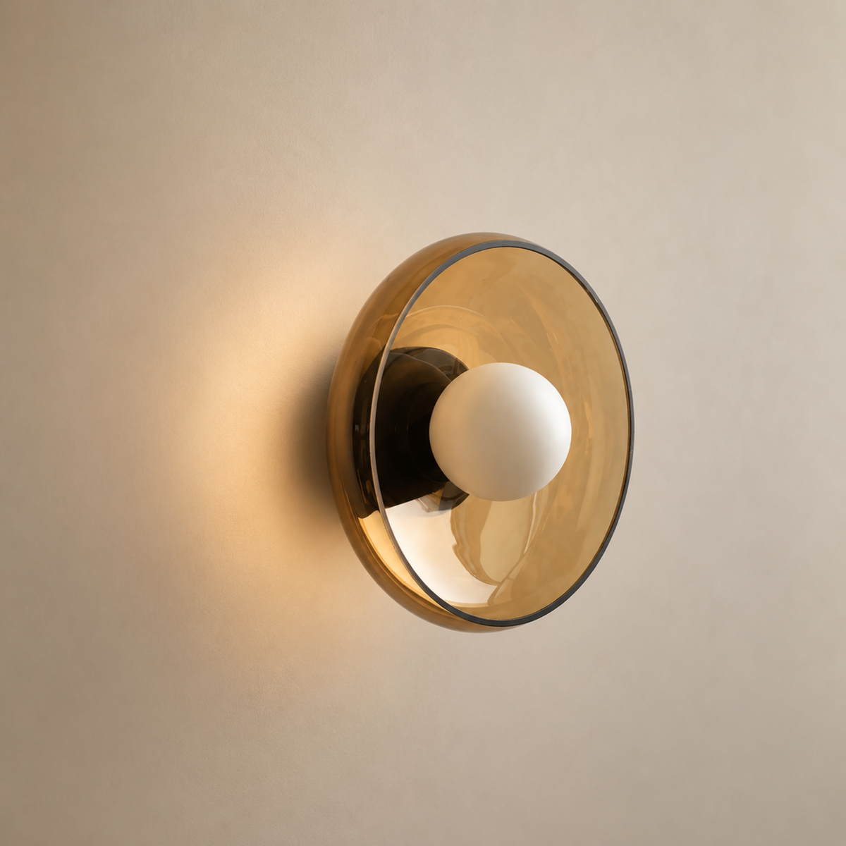 Wandlamp Glas Olijfgroen of Wit Middeleeuws Design met LED Lamp Woonkamer Slaapkamer Lees- en Eethoek | Sulvida