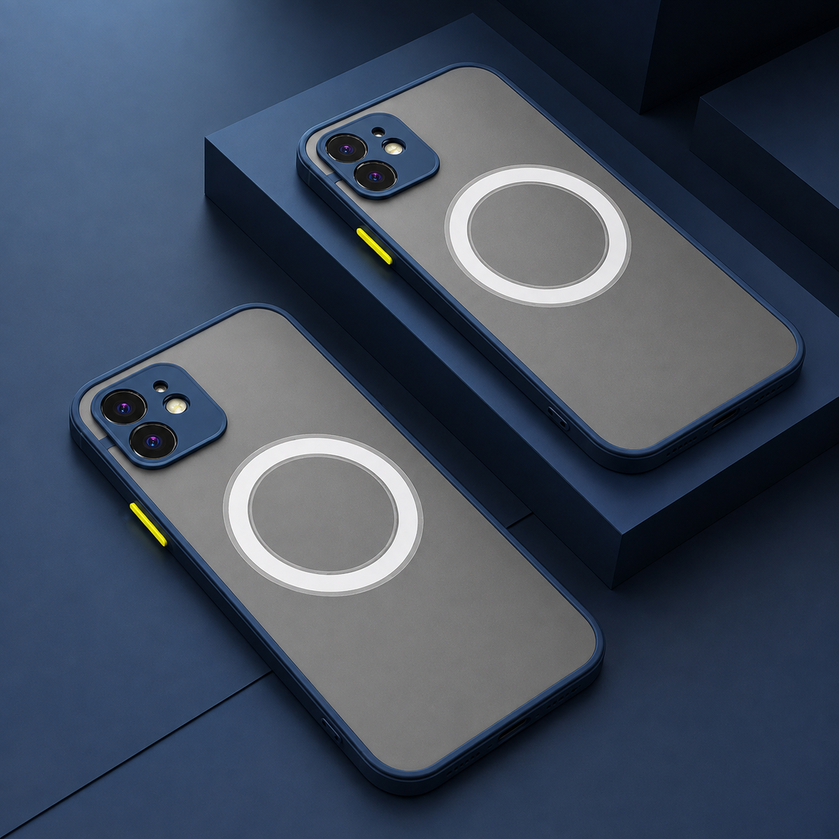 MagSafe Telefoonhoesje met Schokabsorptie voor iPhone – Stijlvol Beschermhoesje met Draadloos Opladen en Valbeveiliging | Sulvida