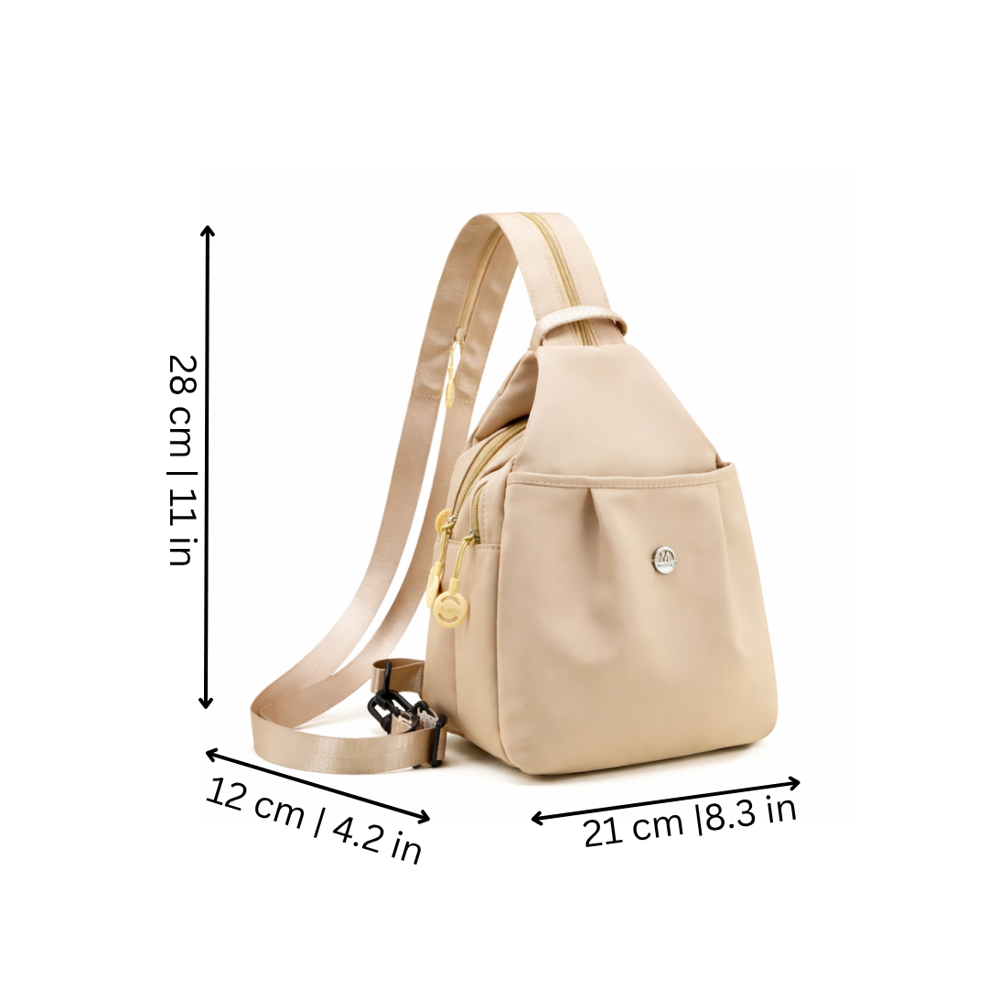 Handtas Dames Compact Beige Veelzijdig Schoudertas Crossbody Mode Avondtas Kunstleder Dagelijks Gebruik Reizen Werk | Sulvida