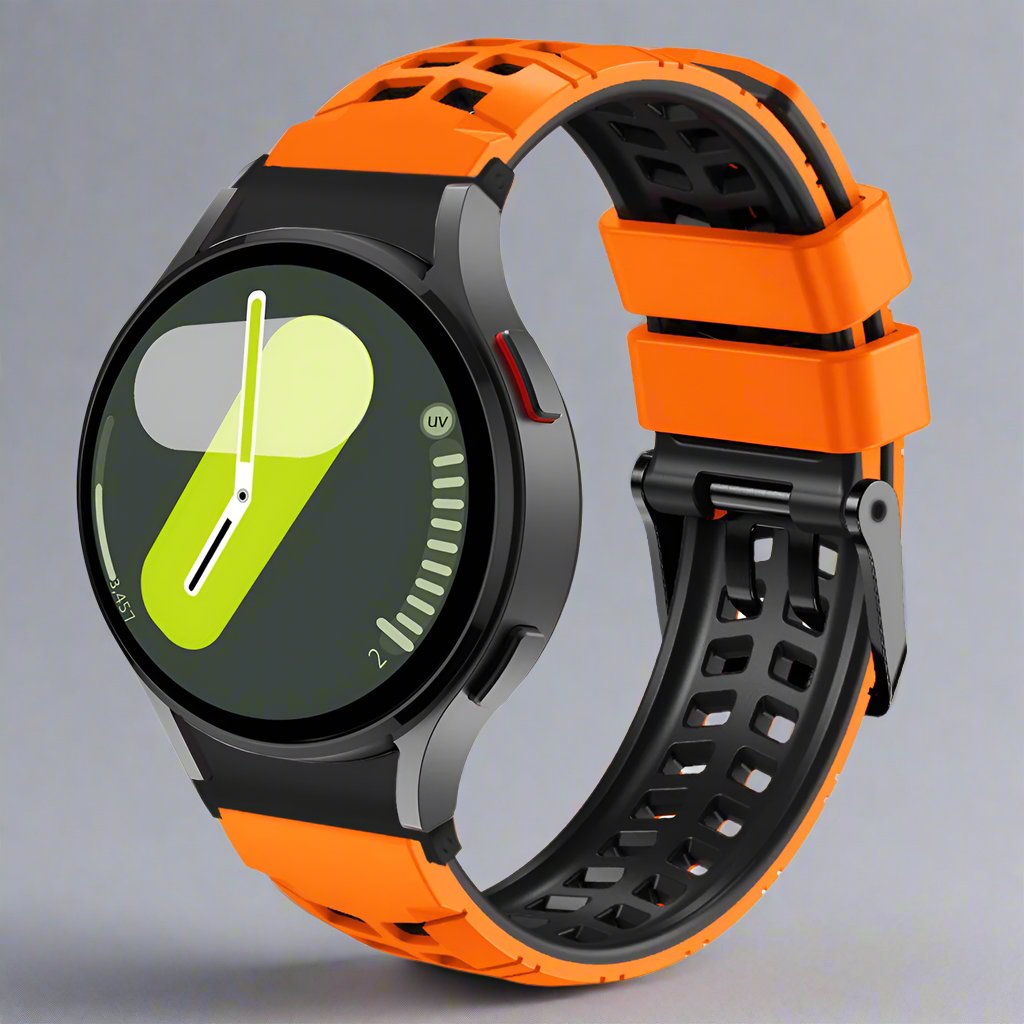 Bracelet sport pour Galaxy Watch Ultra & Ultra 2 (47mm) en plusieurs couleurs silicone de qualité supérieure confortable | Sulvida