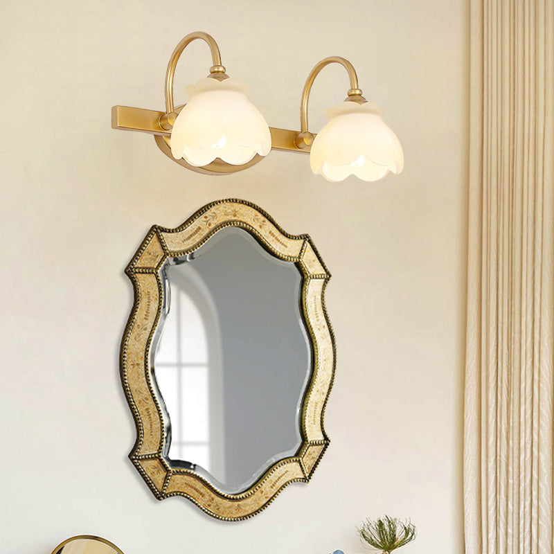 Klassieke Spiegellamp Badkamer Wandverlichting LED Messing 2 3 4 Lichtpunten Modern Decoratief Sfeervol | Sulvida