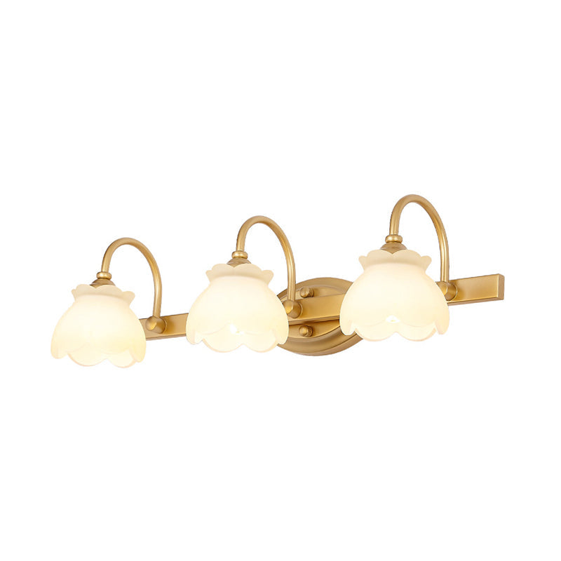 Klassieke Spiegellamp Badkamer Wandverlichting LED Messing 2 3 4 Lichtpunten Modern Decoratief Sfeervol | Sulvida