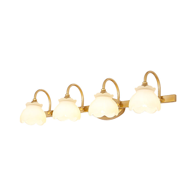 Klassieke Spiegellamp Badkamer Wandverlichting LED Messing 2 3 4 Lichtpunten Modern Decoratief Sfeervol | Sulvida