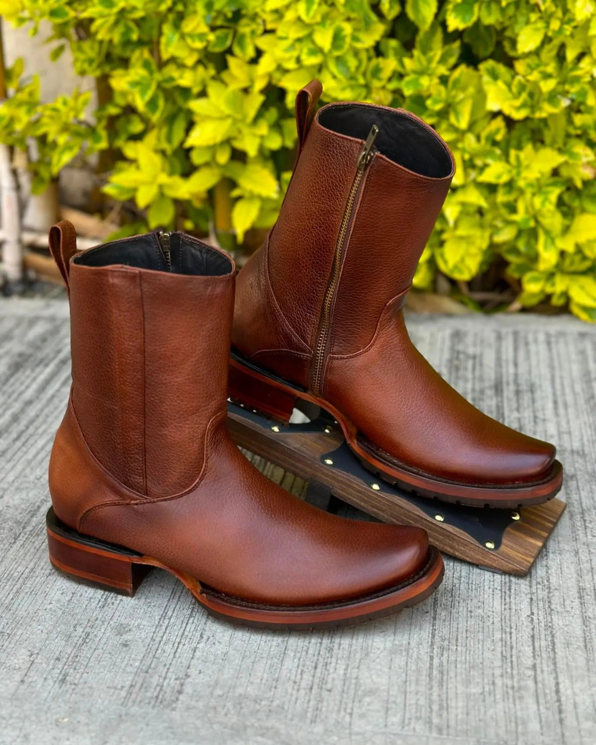 Bottines en cuir pour femme, design tendance, noir, marron, confortables, polyvalentes, élégantes, durables, pointures 38-45 | Sulvida